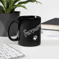 Fur Moma- Black Glossy Mug