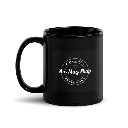 The Mug Shop Black Glossy Mug