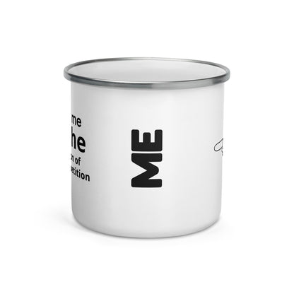 Point Me in the Direction of my Competition-Enamel Mug