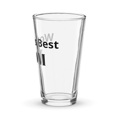 World's Best Mom- Shaker pint glass