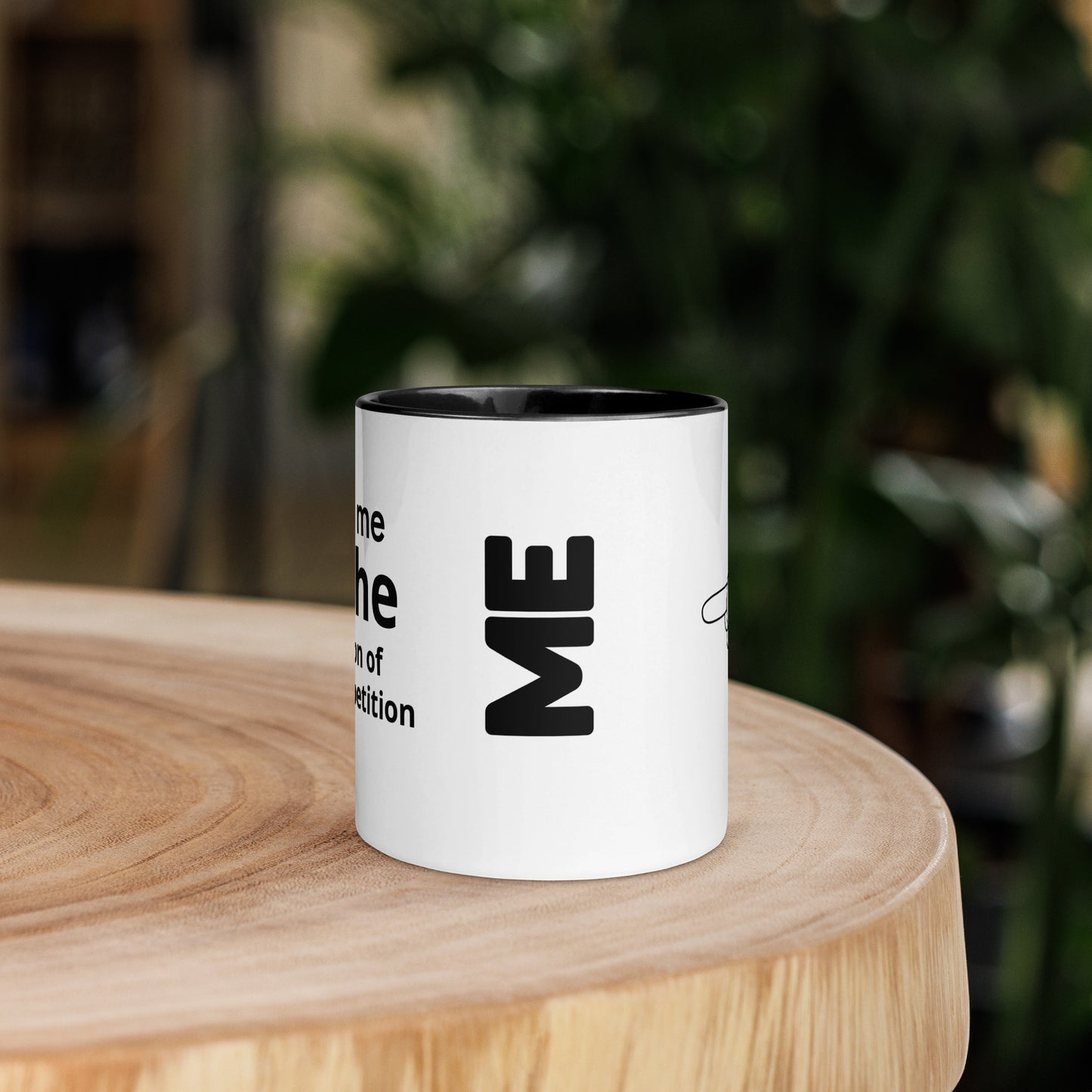 Point me in the Direction of my competition- Mug with Color Inside