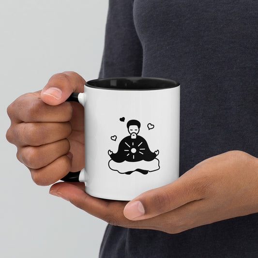 Meditation. Elevation- Mug with Color Inside