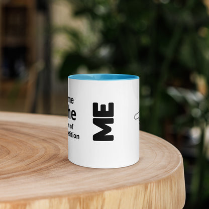 Point me in the Direction of my competition- Mug with Color Inside