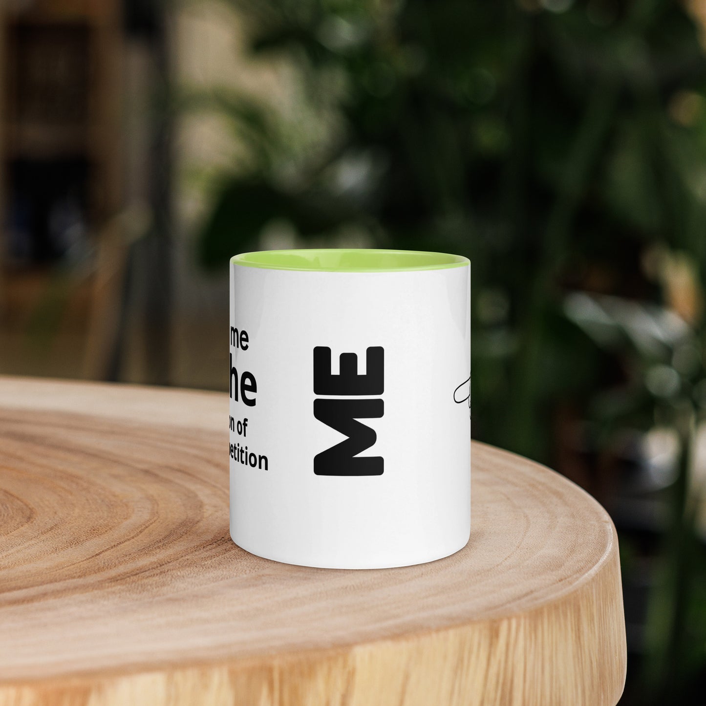 Point me in the Direction of my competition- Mug with Color Inside