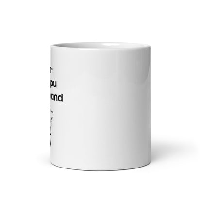 I love you mom to Pluto and back -White glossy mug