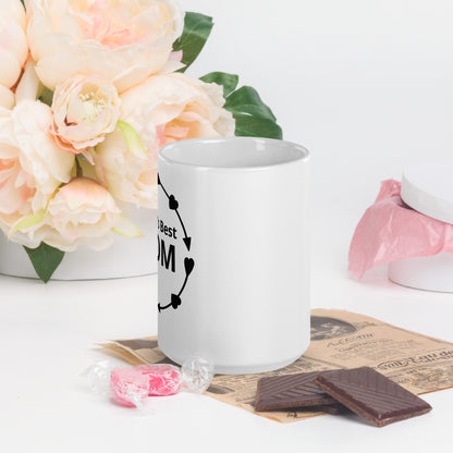 World's Best Mom -White glossy mug